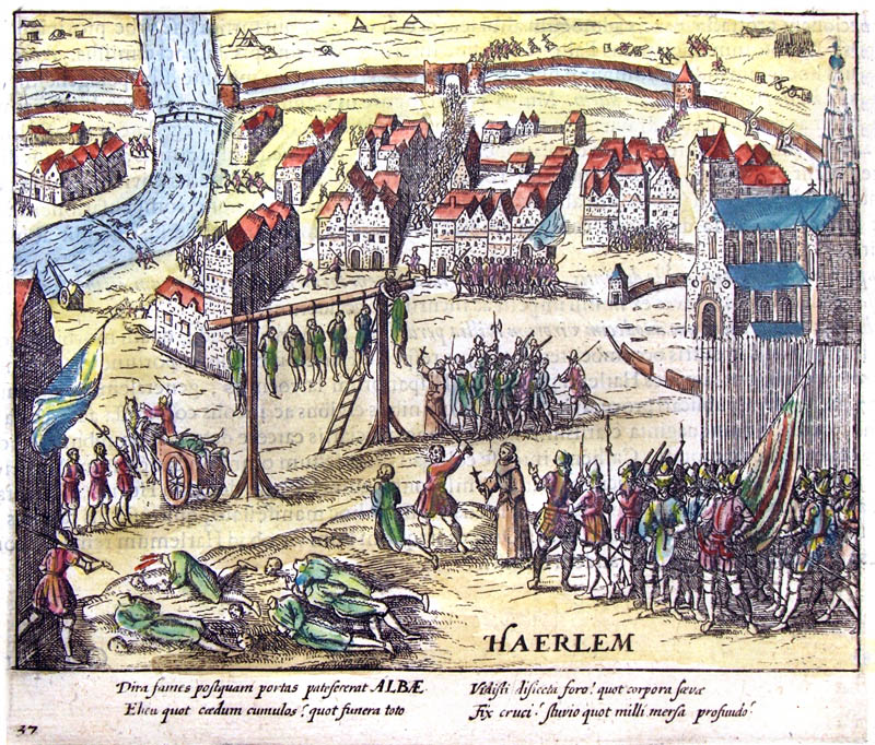 Haarlem galgenveld 1622 Baudartius